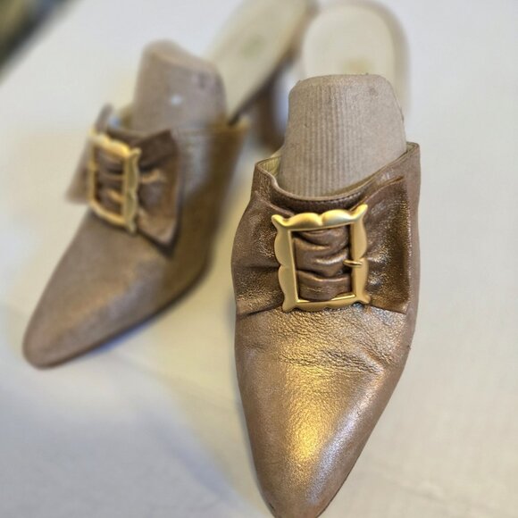 Gorgeous butter soft leather mules/slides from Browns size 38 - Picture 4 of 12